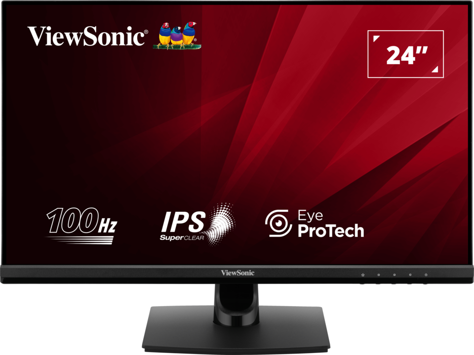 ViewSonic VA2414-H 24” Full HD 100Hz Monitor with Frameless Design
